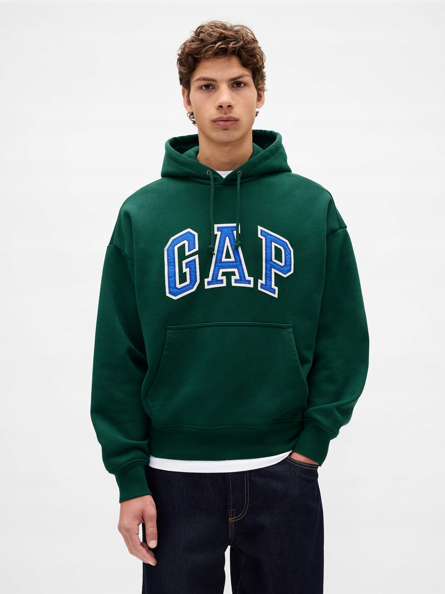 Gap Oversize mikina s logem Extra Heavyweight Unisex
