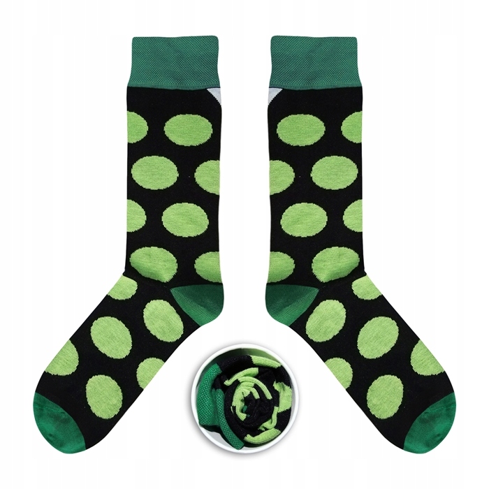 Ponožky CUPOFSOX Zelený hrášok 37-40