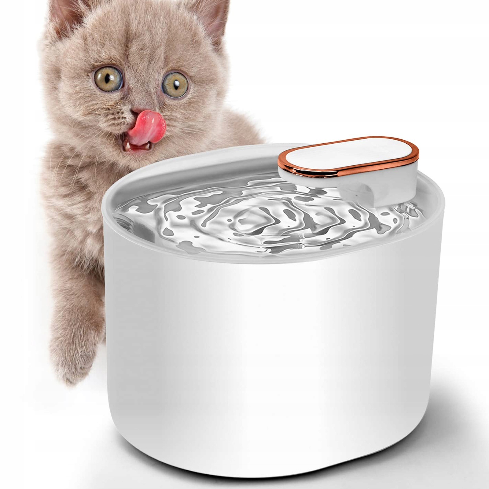 Levně Automatická Fontána Napáječka 3 L Pro Kočky Psa Miska Napáječka Filtr Tichá