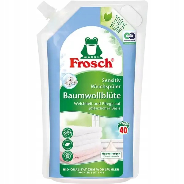 

Frosch Płyn Do Płukania Tkanin Ekstrakt Bawełna