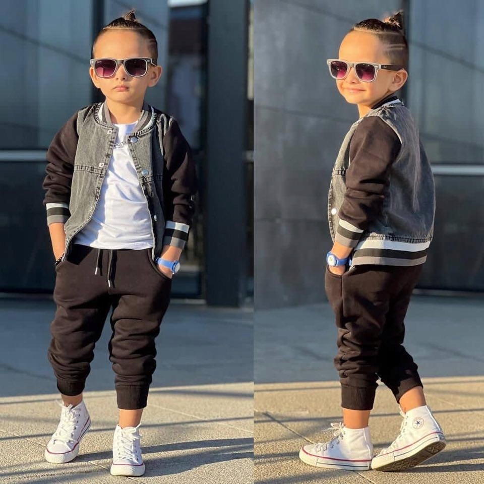 Komplet dres chłopięcy 3 częściowy r. 134 Marka Inna marka