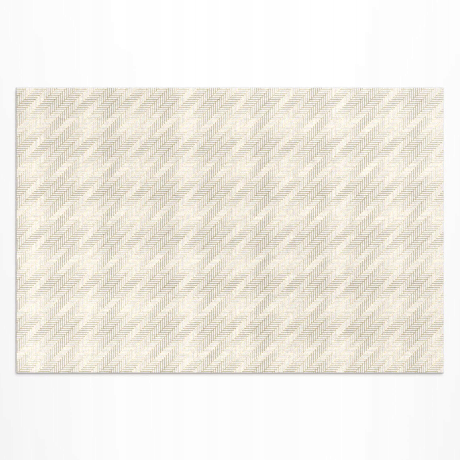 Vinylový koberec s potlačou Drobný parket minimalistická jedľa 120 x 80 cm