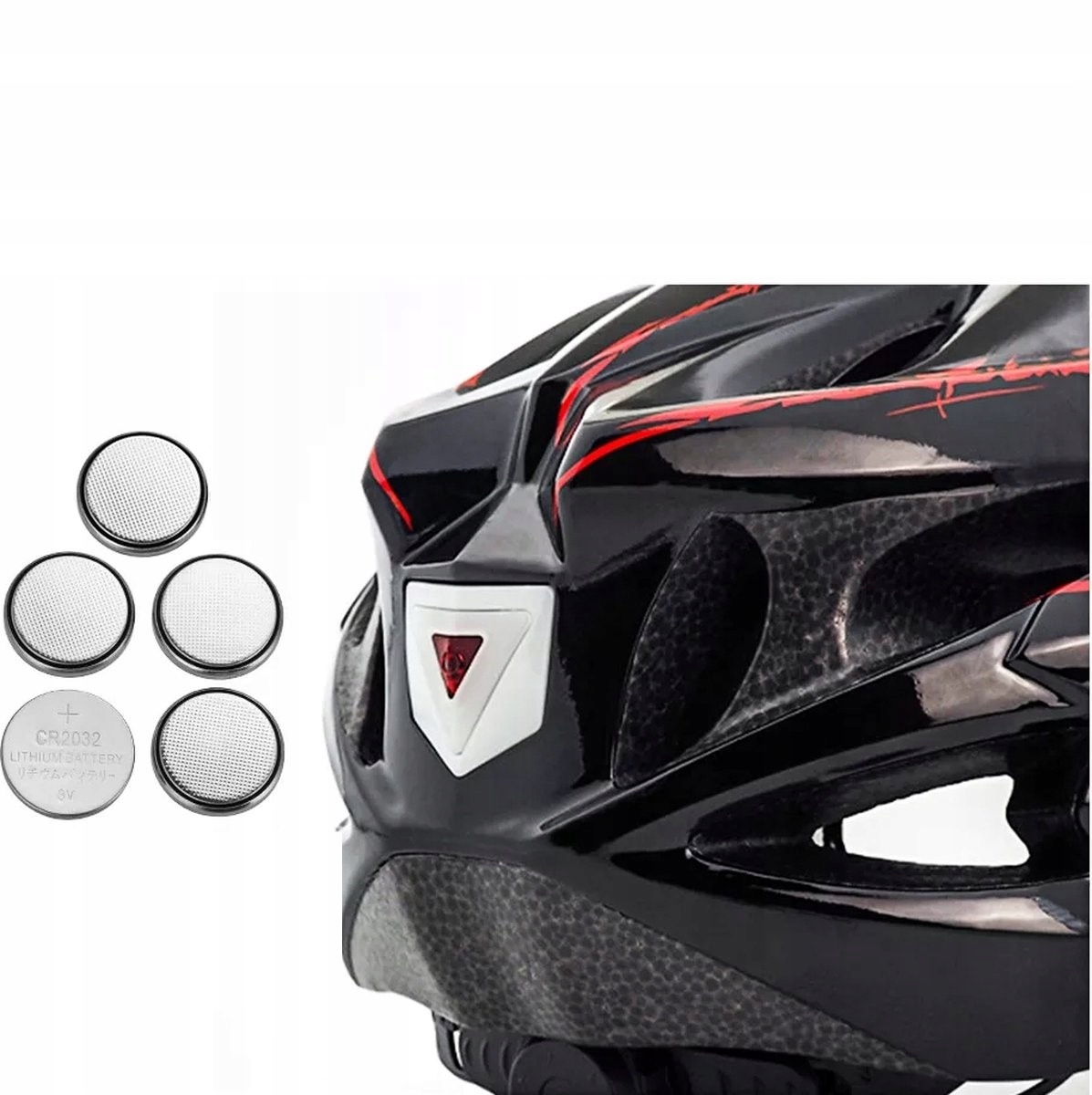 KASK ROWEROWY Z OKULARAMI MAGNETYCZNYMI lampka EPS + PC Rodzaj uniwersalny