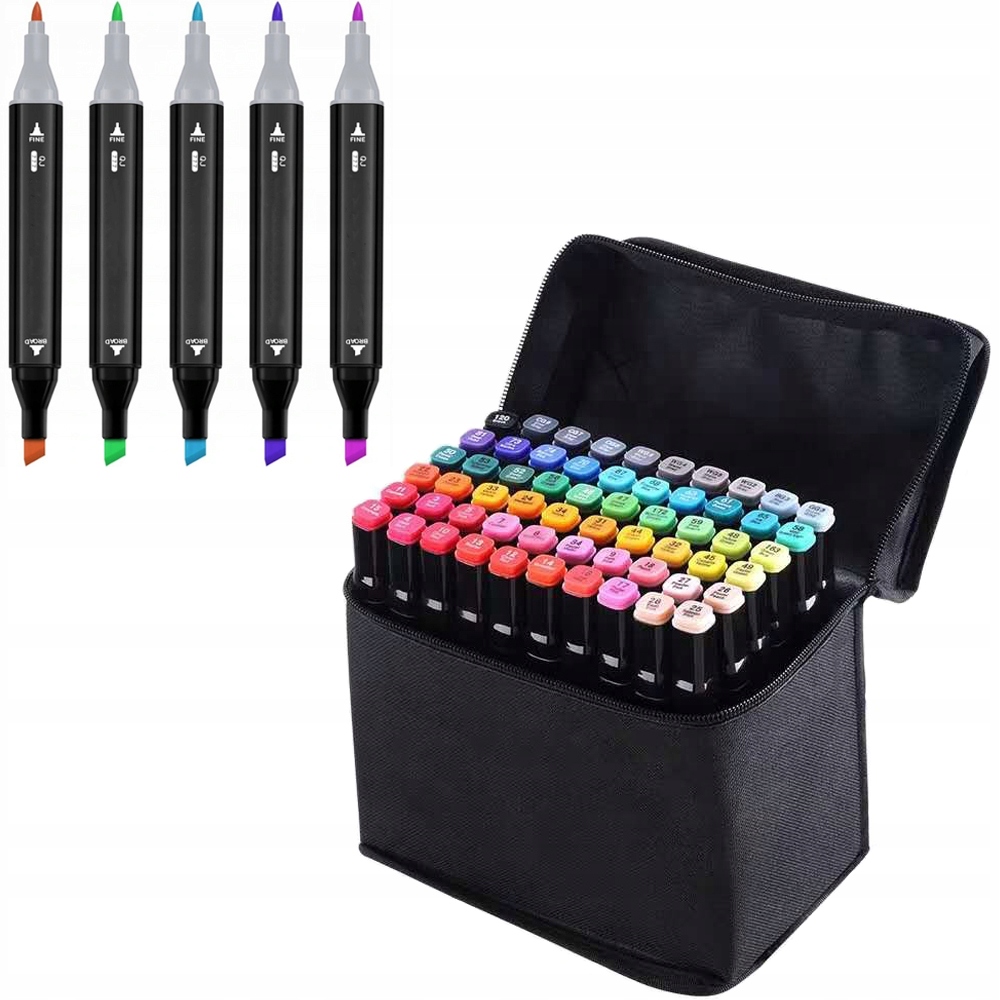 Маркеры, Фломастеры TOUCH Kikoo двусторонние 40шт