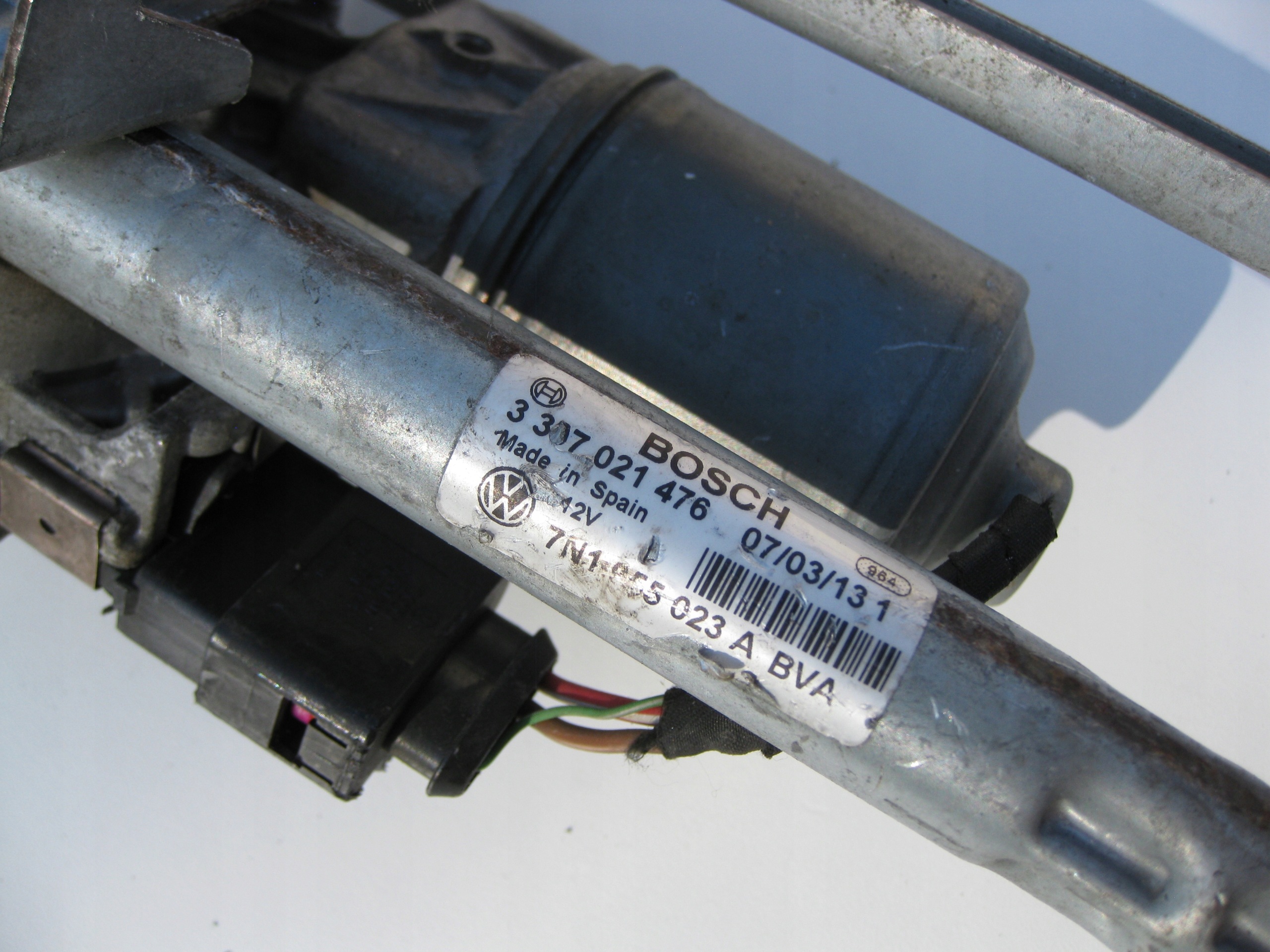 VW SHARAN 13R mécanisme moteur lave glaces 7N1955023A