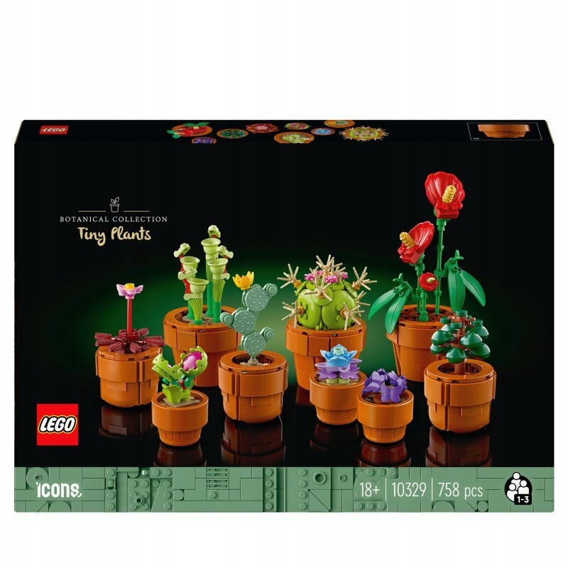 Lego Icons 10329 Malé Rostlinky