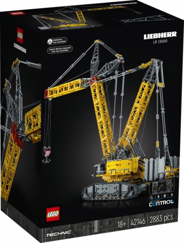 LEGO - TECHNIC - ŻURAW GĄSIENICOWY LIEBHERR LR 13000 - 42146