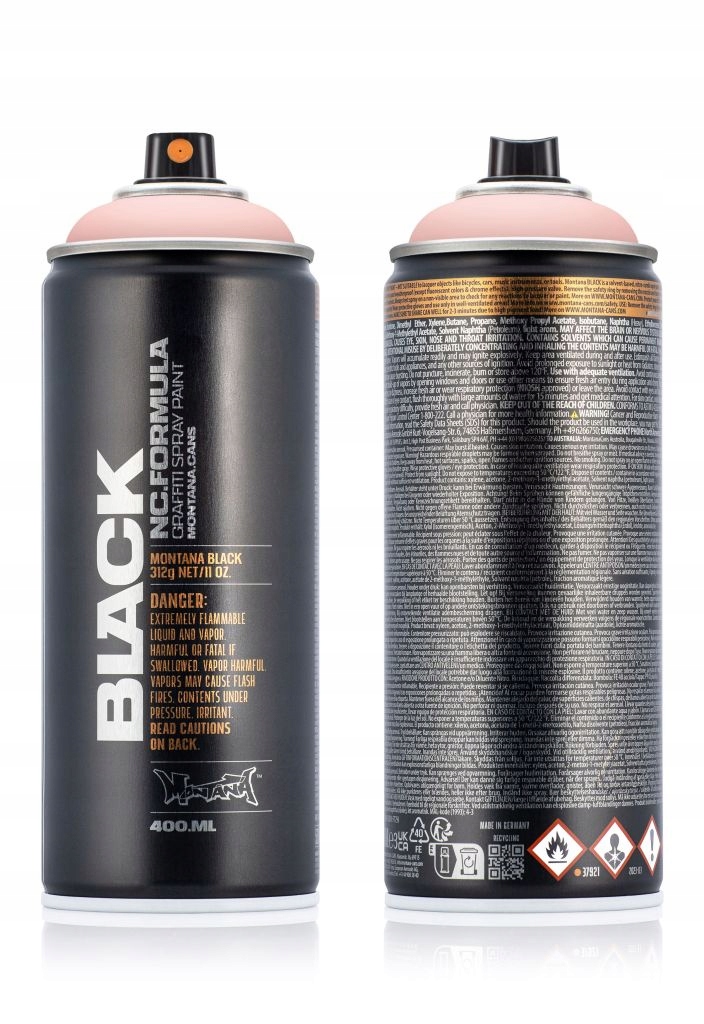 Farba do Graffiti Montana Black Spray 400ML Blk 3200 Cockatil