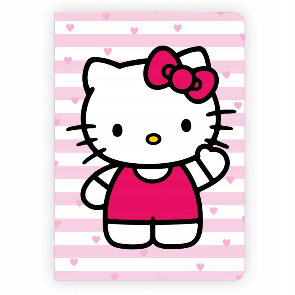 

Zeszyt Hello Kitty Sanrio do szkoły A5 60 kartek