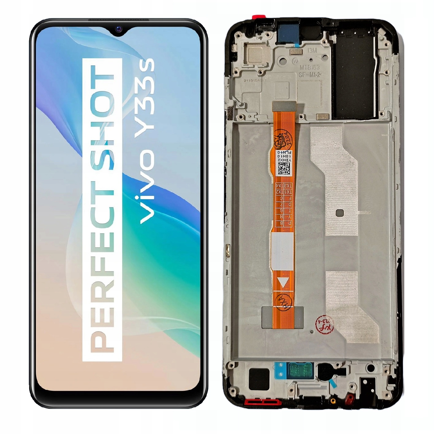 

LCD Wyświetlacz Ekran Dotyk do Vivo Y33S Ramka