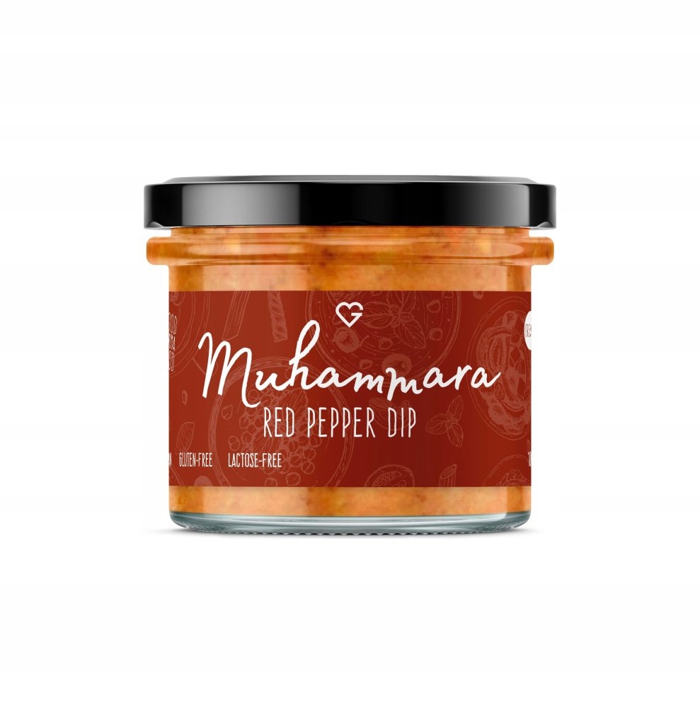 Muhammara (Dip z czerwonej papryki) BIO 100 g