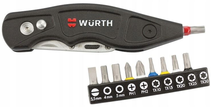 

Wurth Nóż Instalatorski Z Grotami Trapezowe Ostrze