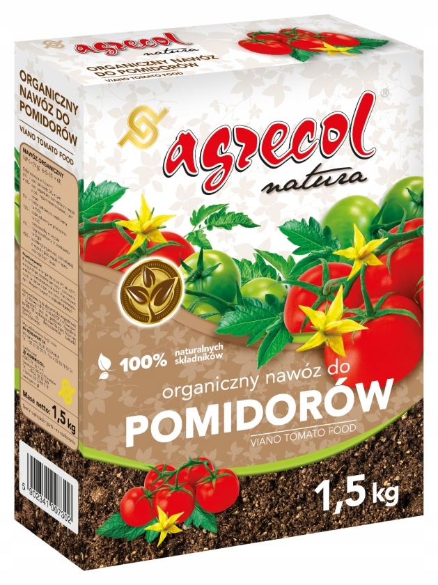 

Organiczny nawóz do pomidorów 1,5 kg Agrecol