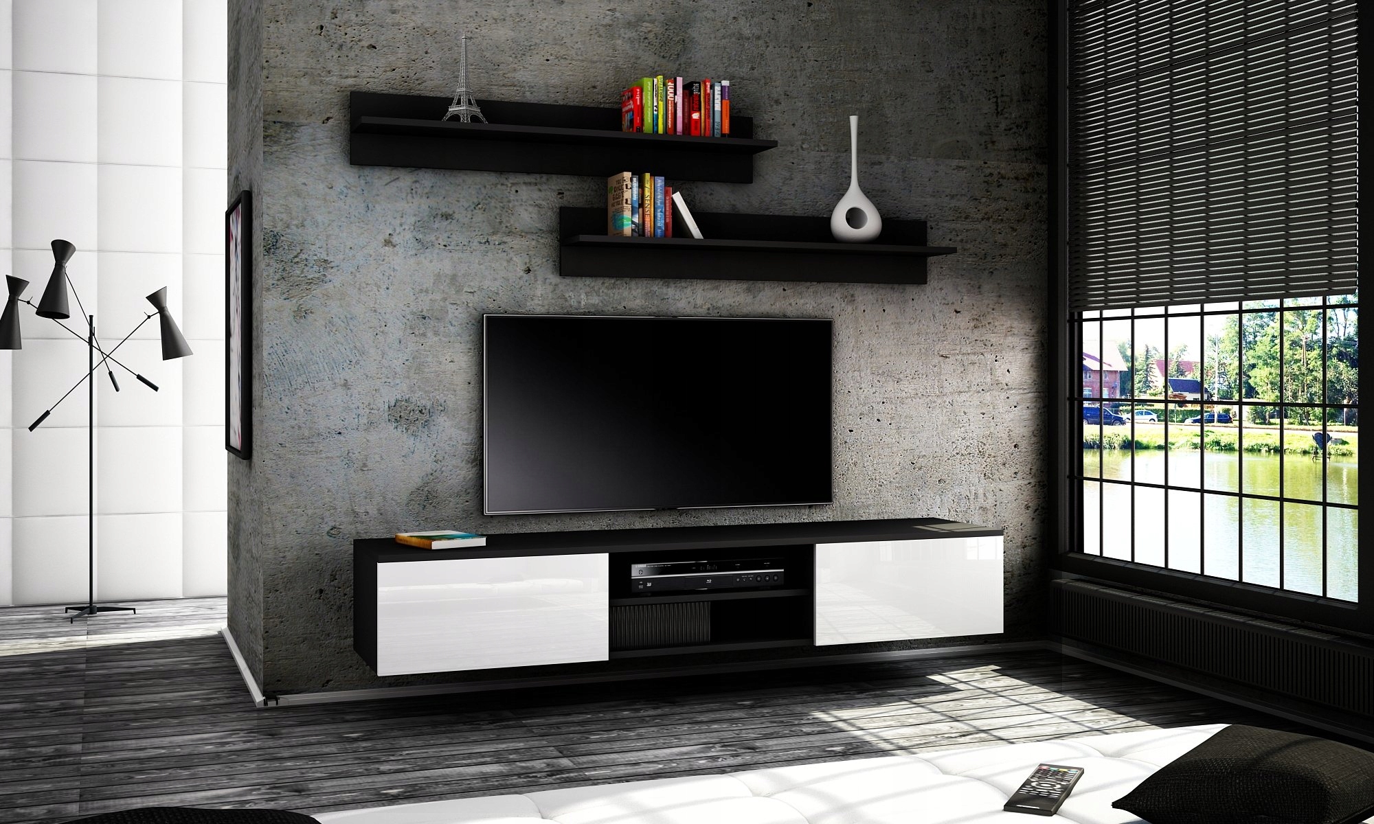 SZAFKA WISZĄCA RTV 180 POŁYSK, RÓŻNE KOLORY! HIT!! Głębokość mebla 35 cm