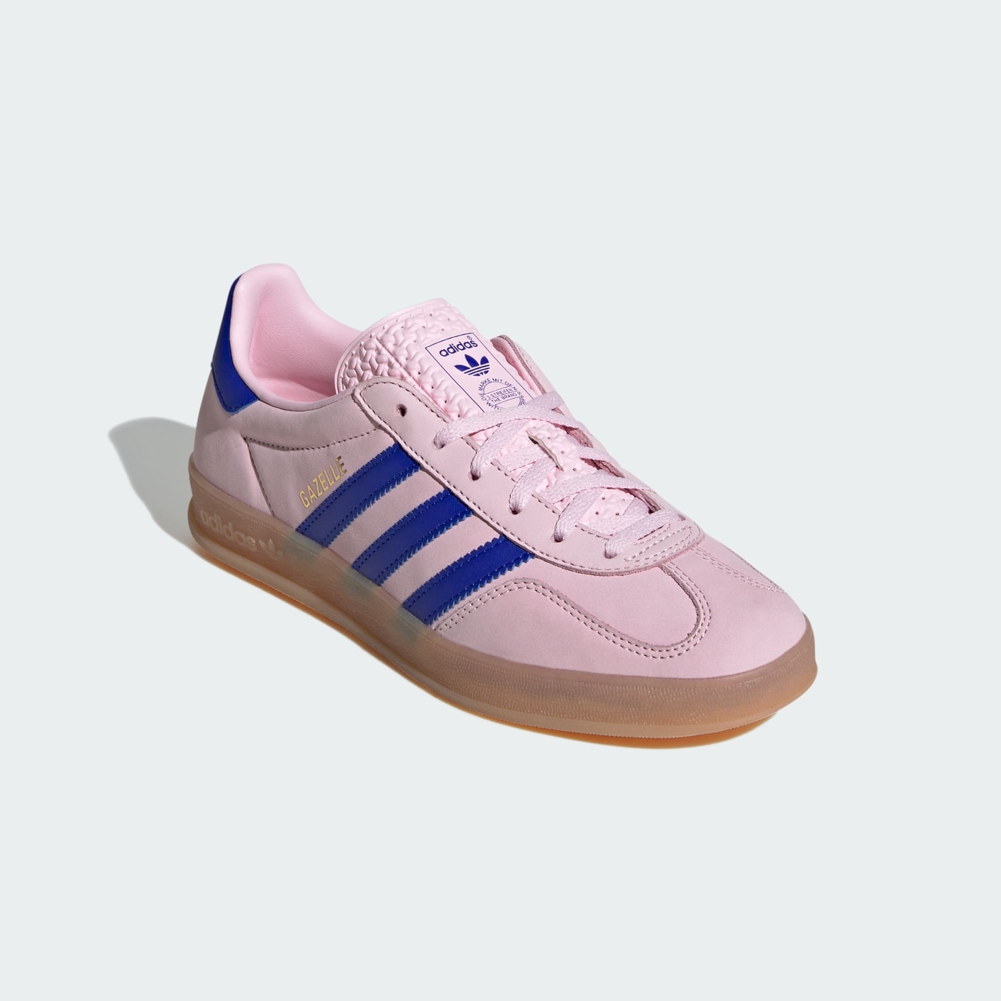Boty Adidas Gazelle Indoor W "Clear Pink Lucid Blude" JI1371 vel 38 2/3