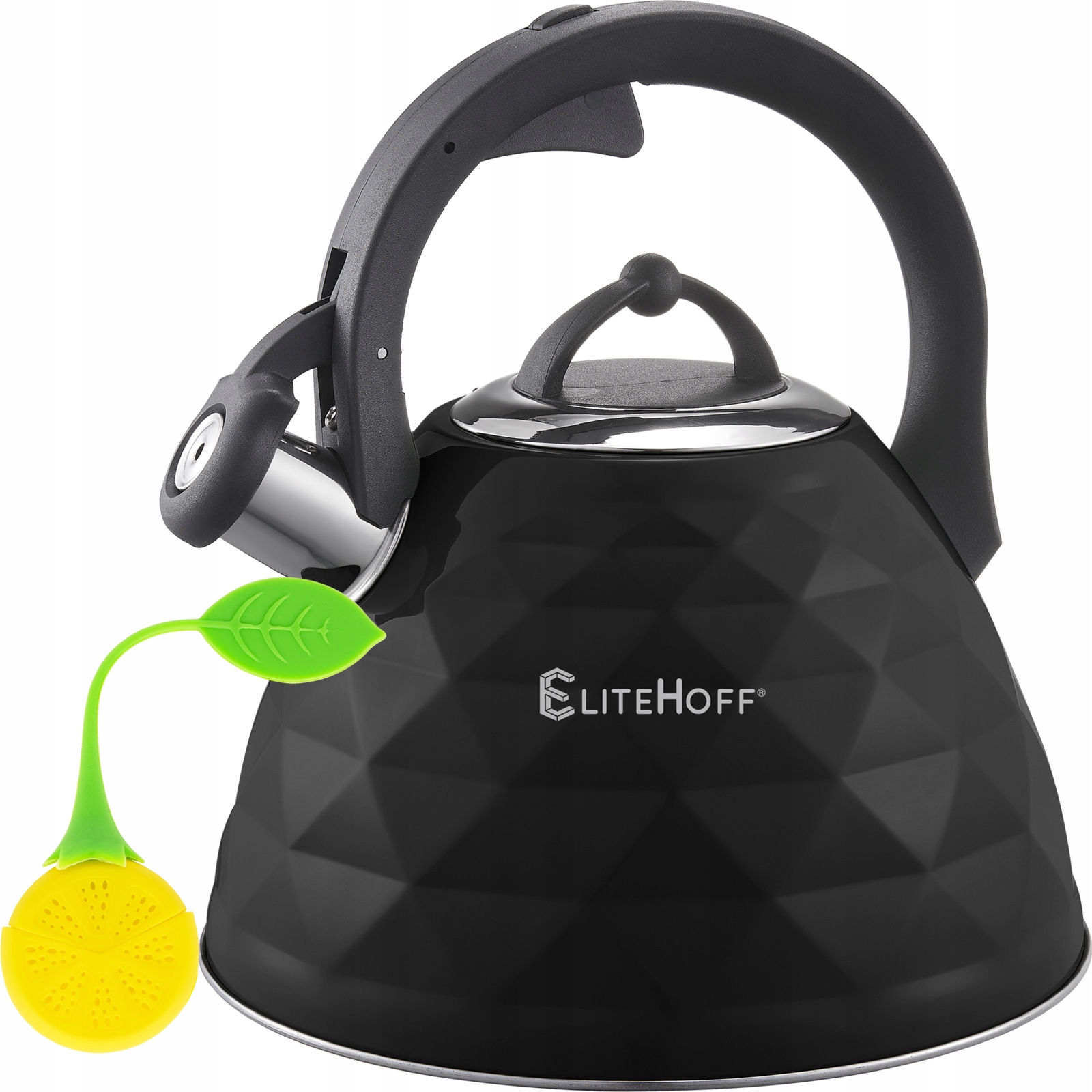 

Czajnik Tradycyjny Z Gwizdkiem Indukcja 3L Czarny+