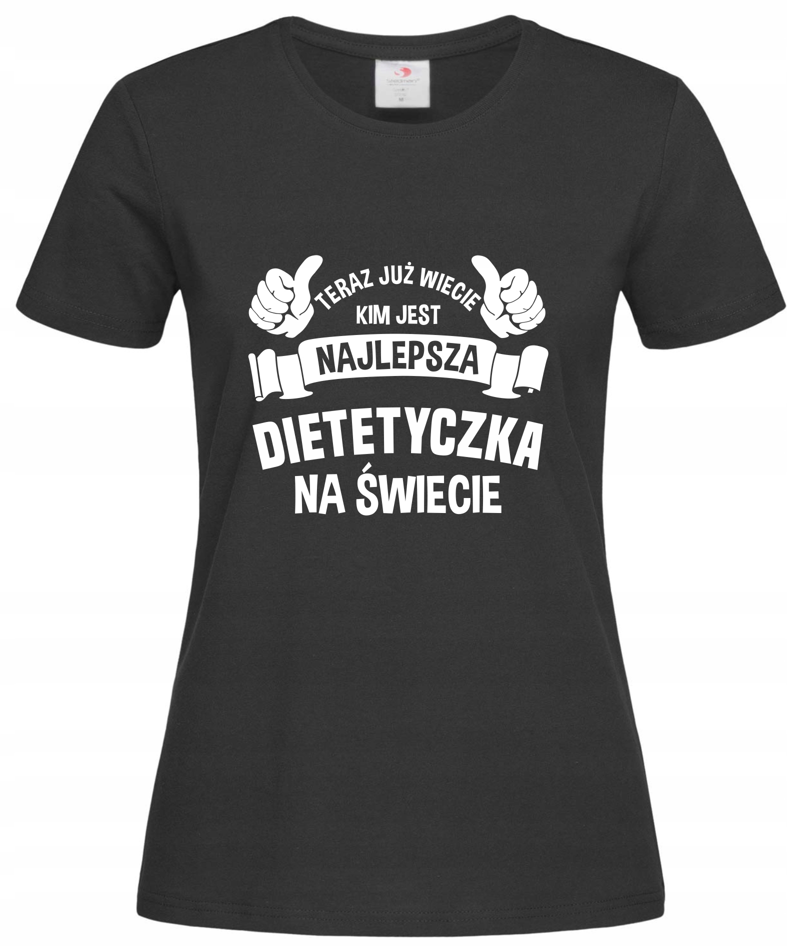 

koszulka Najlepsza Dietetyczka z nadrukiem L