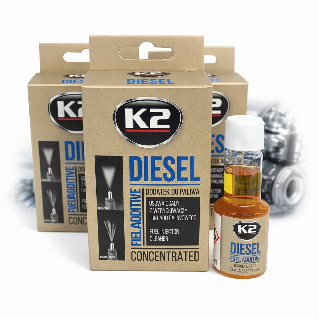 Środek Do Czyszczenia Układu Wtrysku Diesla K2 50ml