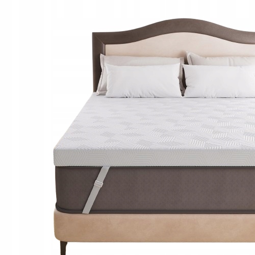 Materac nawierzchniowy memory+żel 7,5 cm 160×190