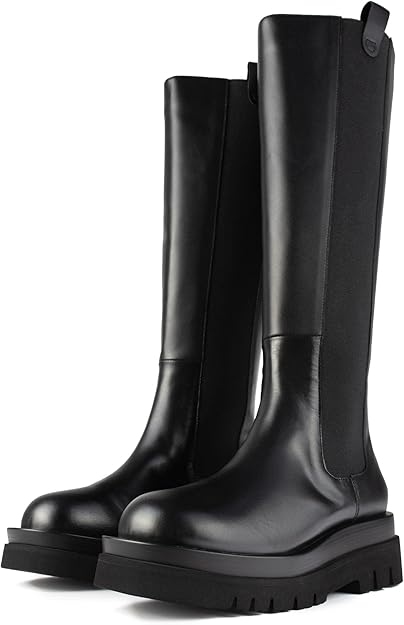 L37 Ručně Vyráběné Kozačky S Černou Vložkou A Plochou Podrážkou Velikost 36 Jłd