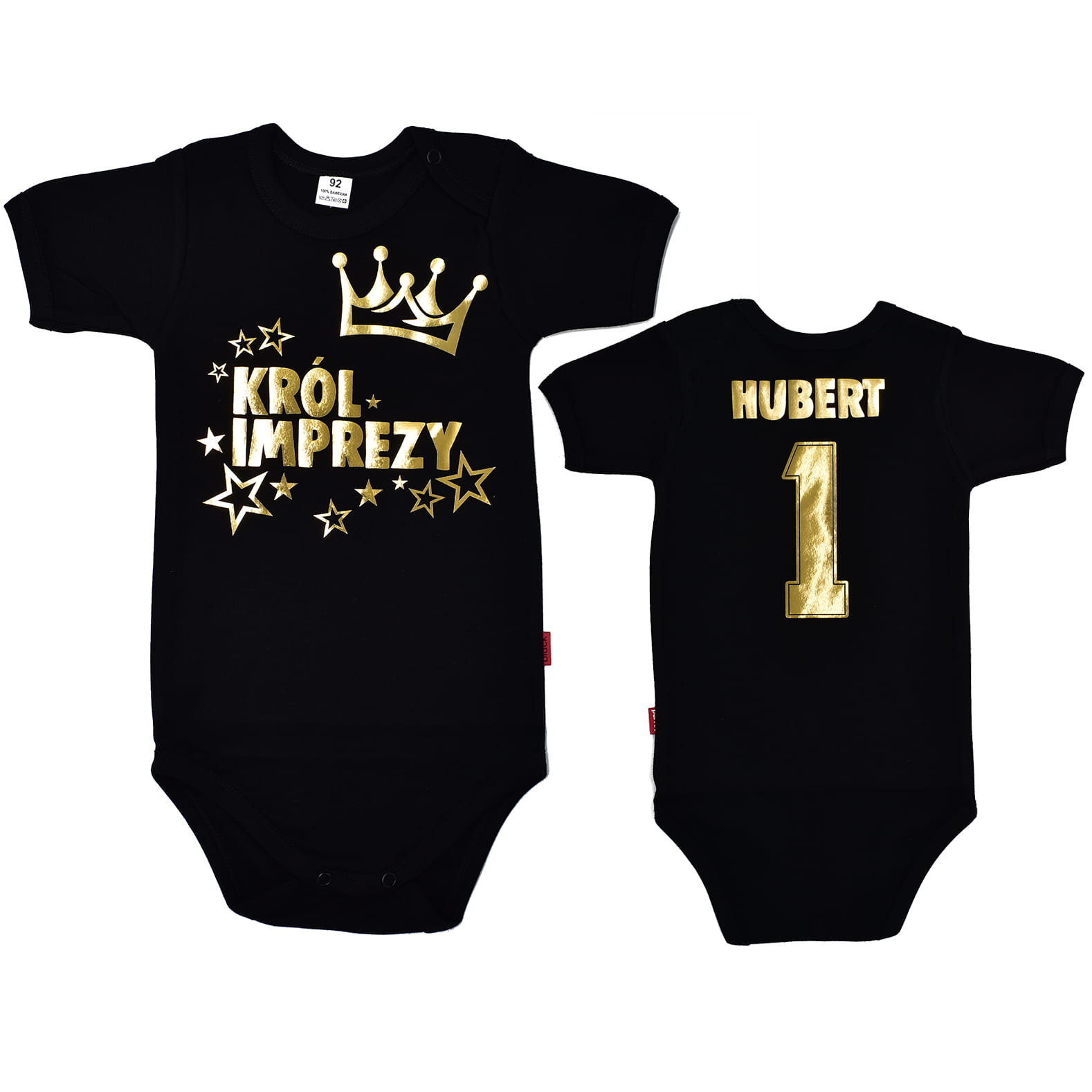 Body KRÓL IMPREZY roczek urodziny prezent 80