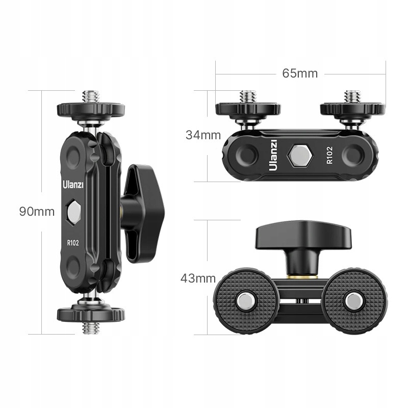 UCHWYTY MAGIC ARM ULANZI R102 DO APARATU KAMERY Model 2 x R102