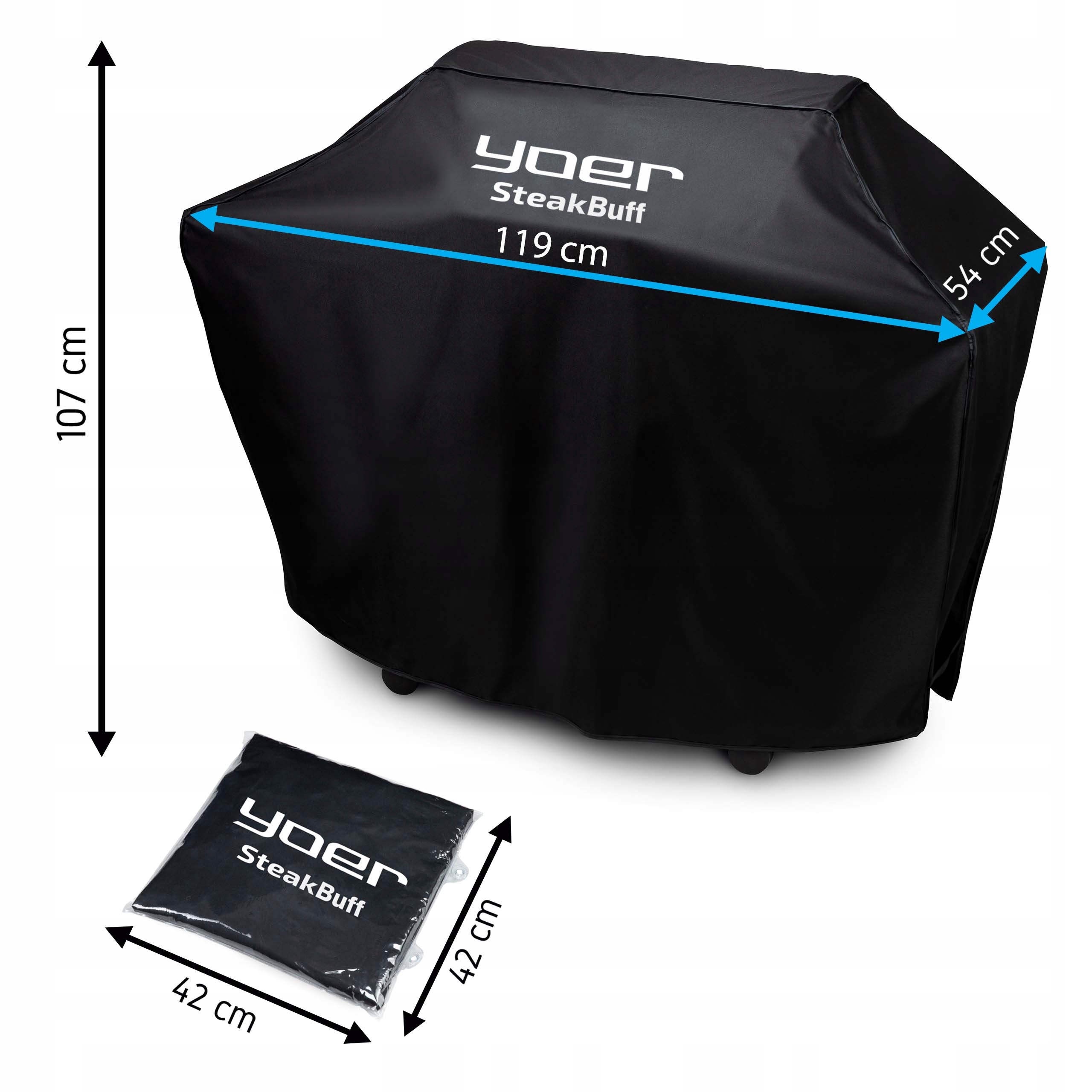 Pokrowiec na Grill gazowy Yoer SteakBuff GG03S EAN (GTIN) 5900779772922