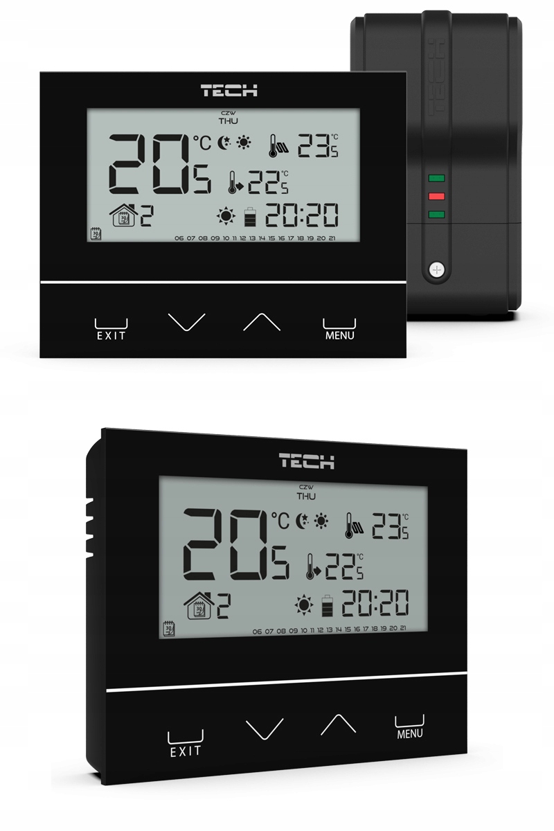 Bezdrôtový Izbový Regulátor Tech ST-292 V2