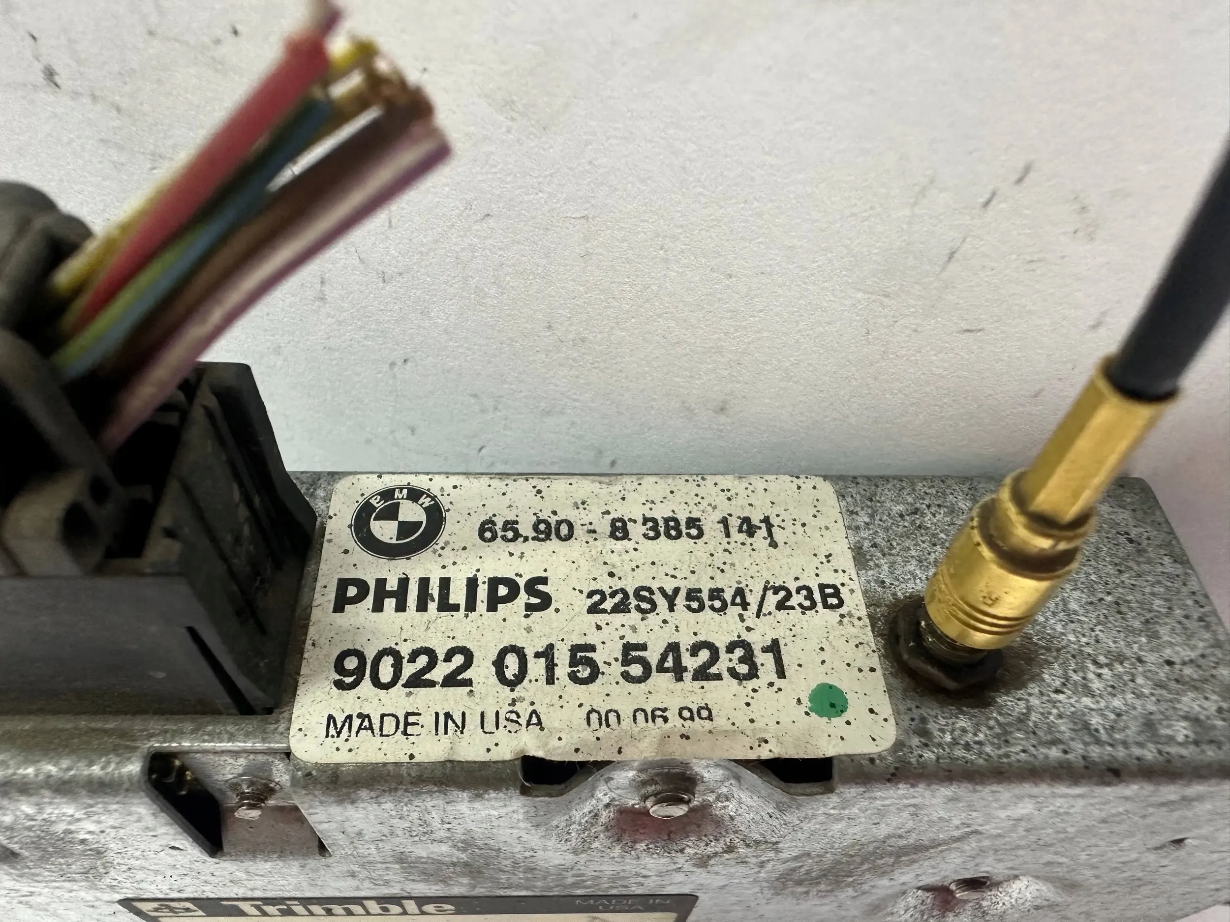 BMW 3 E46 modul Bedienteil der Navigation 8385141