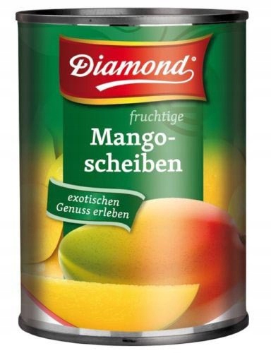 

Mango w plastrach w syropie 425 g