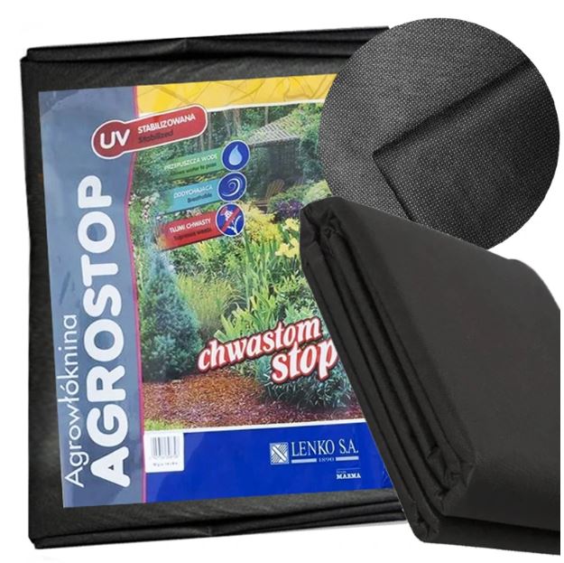 

Agrowłóknina Czarna 1,6 x 20m Agro Włóknina 50g
