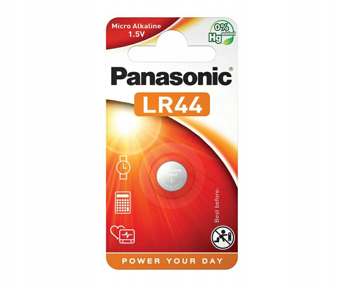 

Bateria alkaline Panasonic LR44 A76 1,5V AG13 Pro