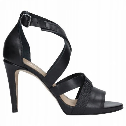 

Buty Wojas Sandały damskie skóra czarne r. 37