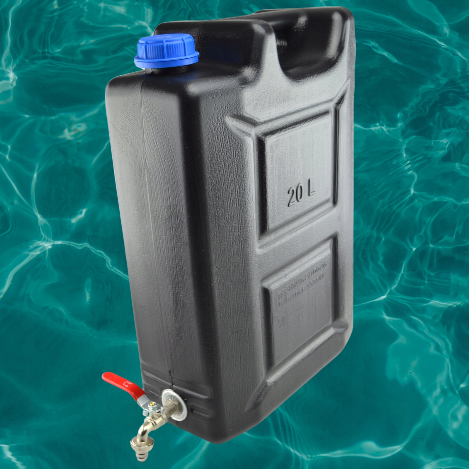 Pojemnik na Wodę z Kranikiem 20L Bańka Kanister z Uchwytem Plastikowy Rodzaj baniak
