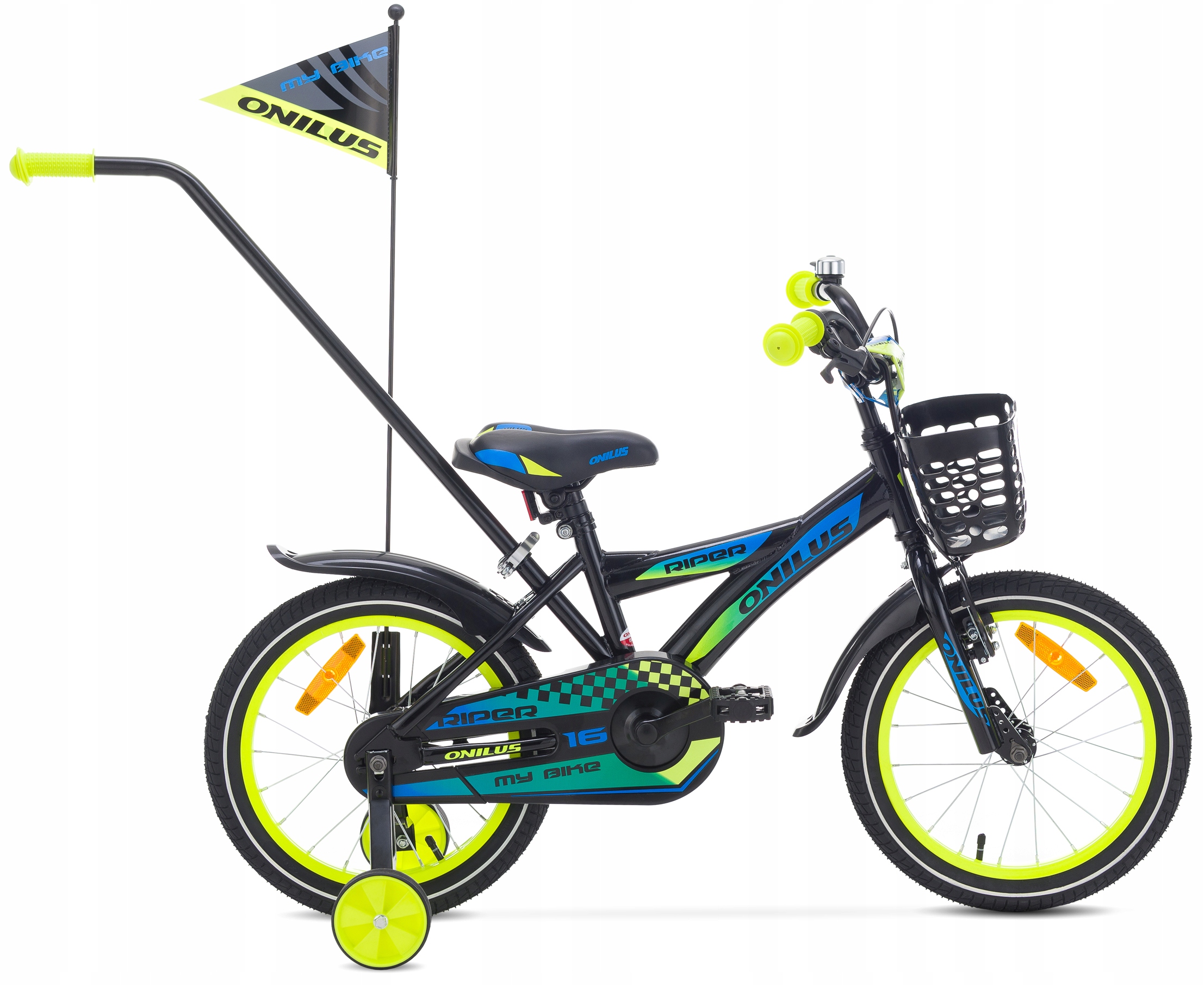 Rower 16 Onilus Riper Czarny Polski