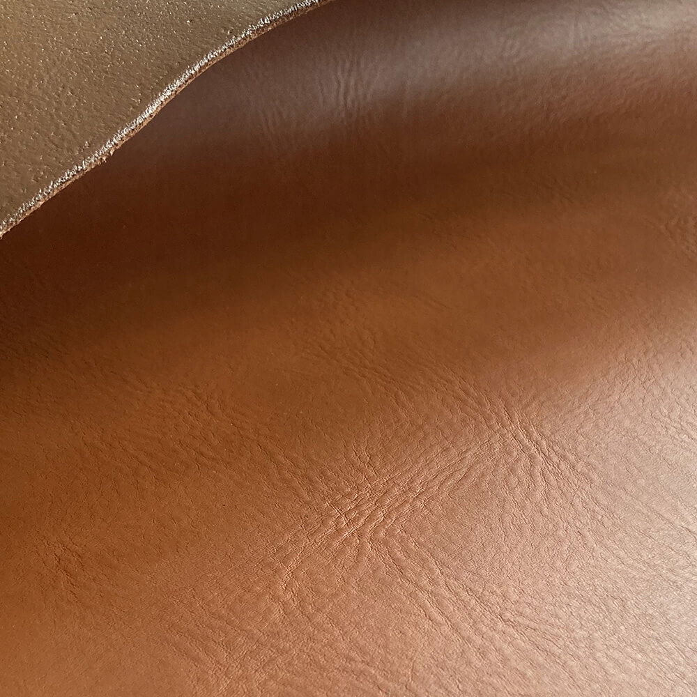 Hovězí kůže lícová přírodní koňak 3-3,5mm A2