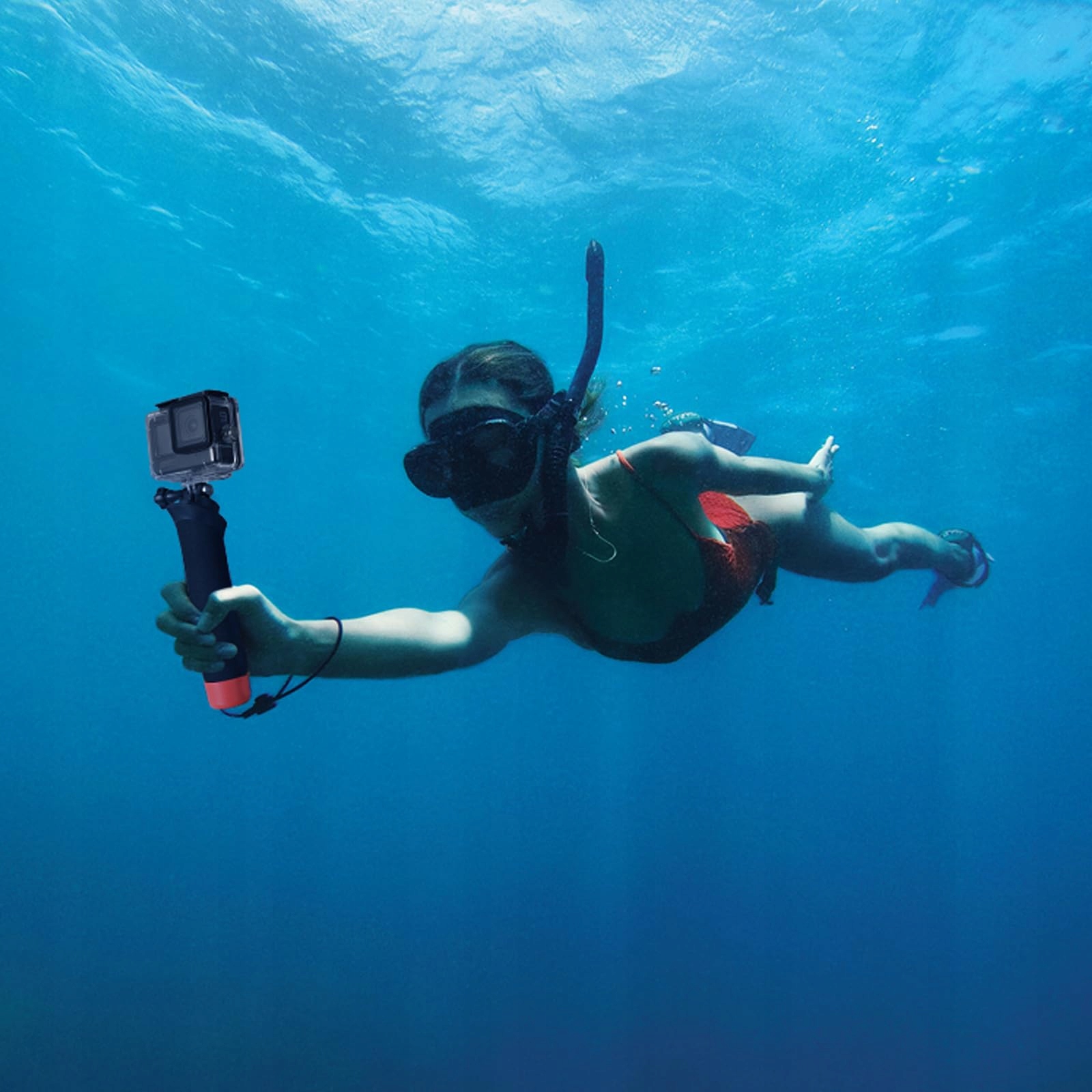 VKESEN Uchwyt Pływający Wodoodporny Do GoPro Hero DJI Osmo Action Kamery — miniatura 8