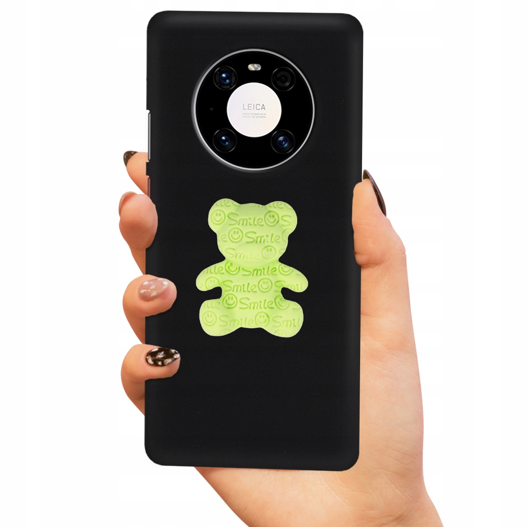 Pouzdro Pro Matný Huawei Mate 40 Case Medvídek Zelený 3D