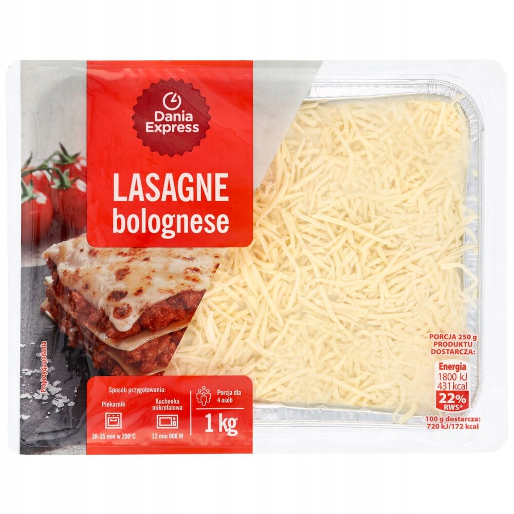 Dania Express Lasagne bolognese 1 kg