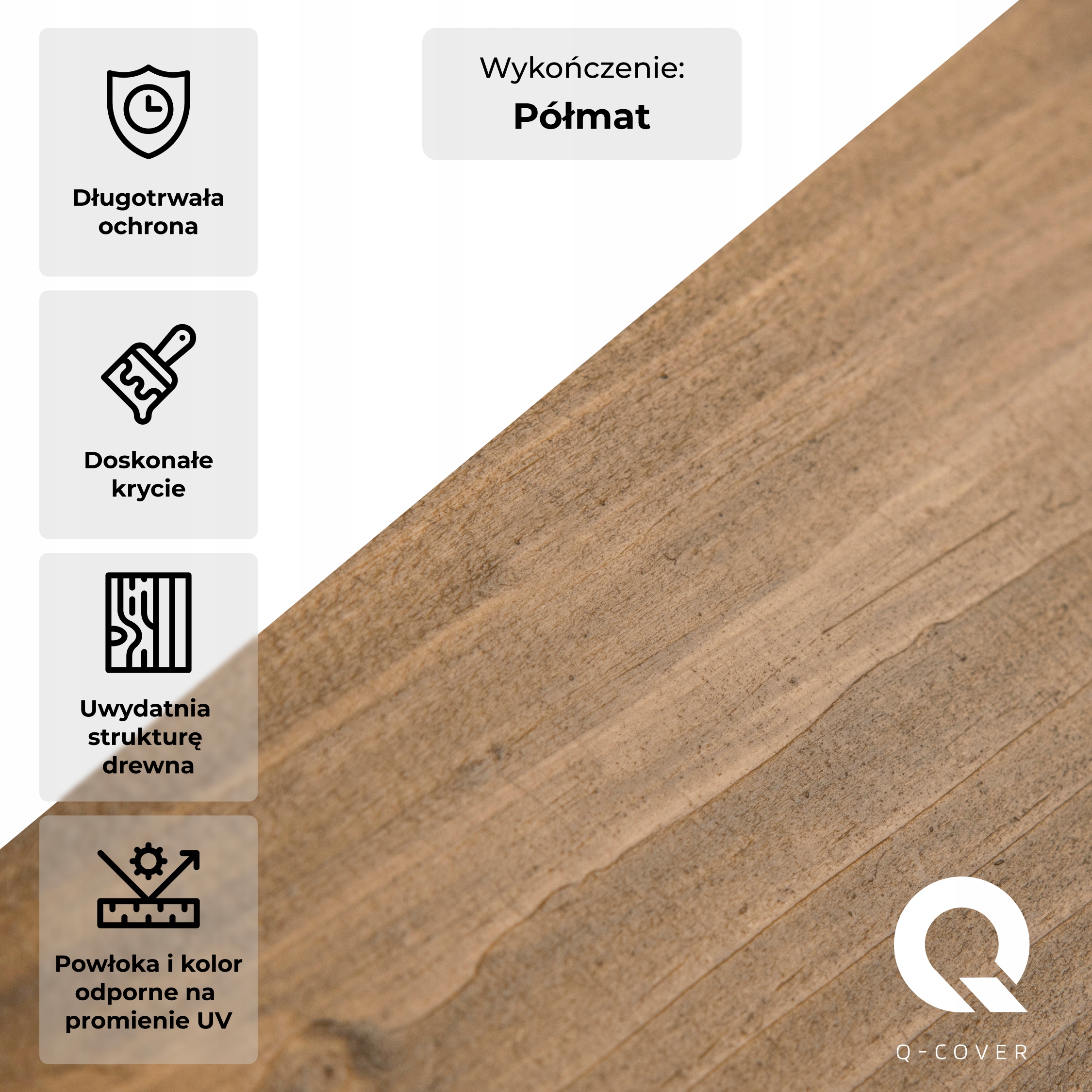 LAKIEROBEJCA DO DREWNA 3W1 BRĄZ ZŁAMANY W SZARY EXTRA LAZURA PÓŁMAT 5L EAN (GTIN) 5905748071334