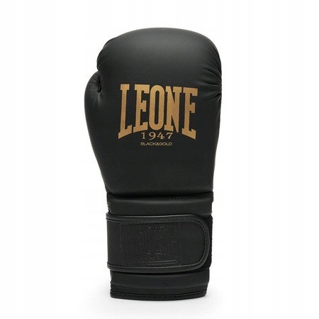 boxerské rukavice leone1947 black&gold 10OZ ČIERNA/ZLATÁ Farba čierna