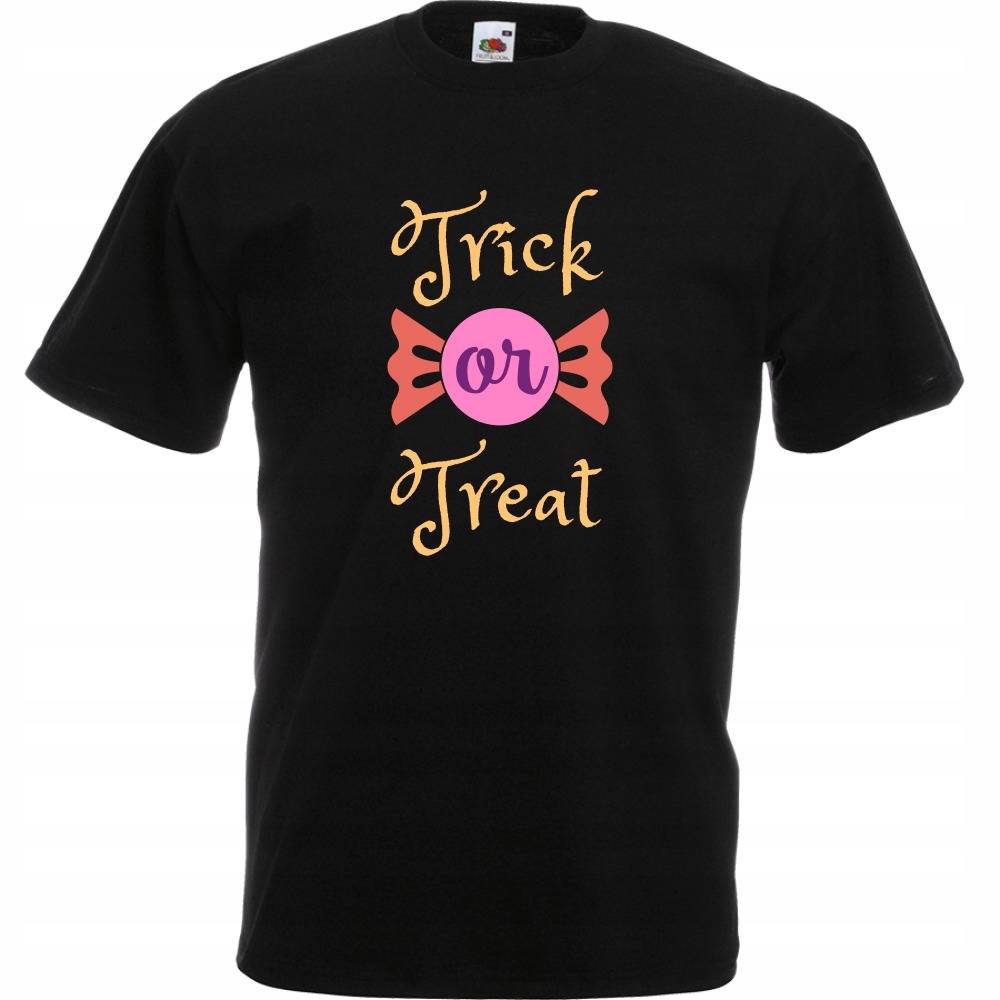 

Koszulka trick or treat halloween XXL czarna