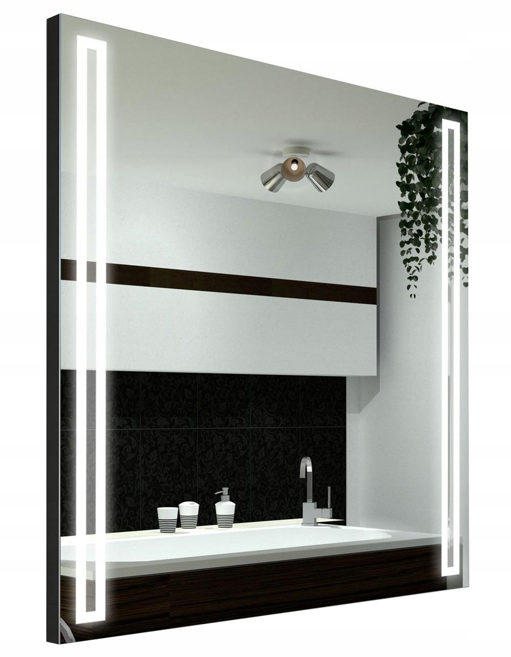 Led zrkadlo Roma s krytom 90x90 cm