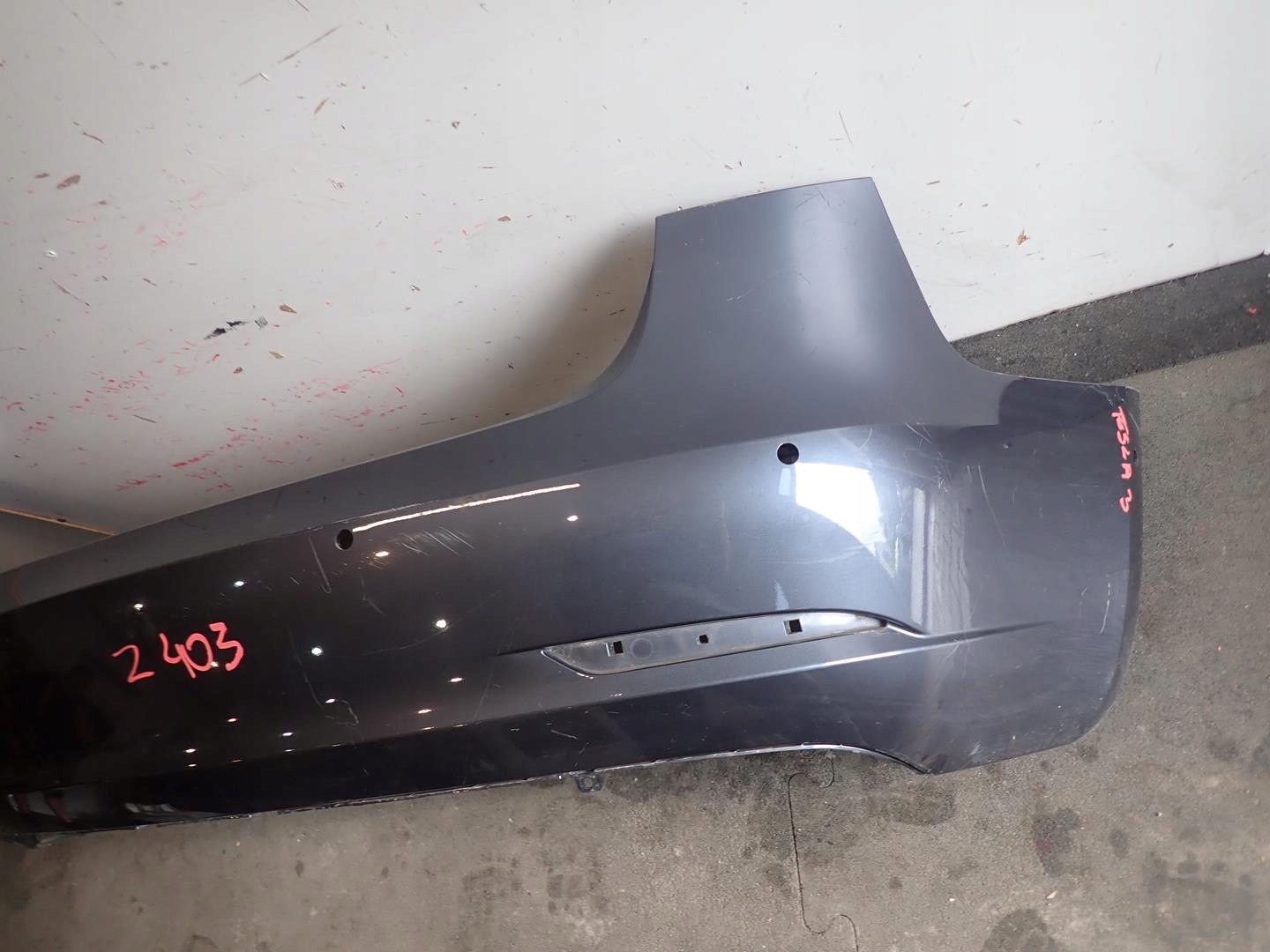 bumper rear part rear TESLA 3 2017