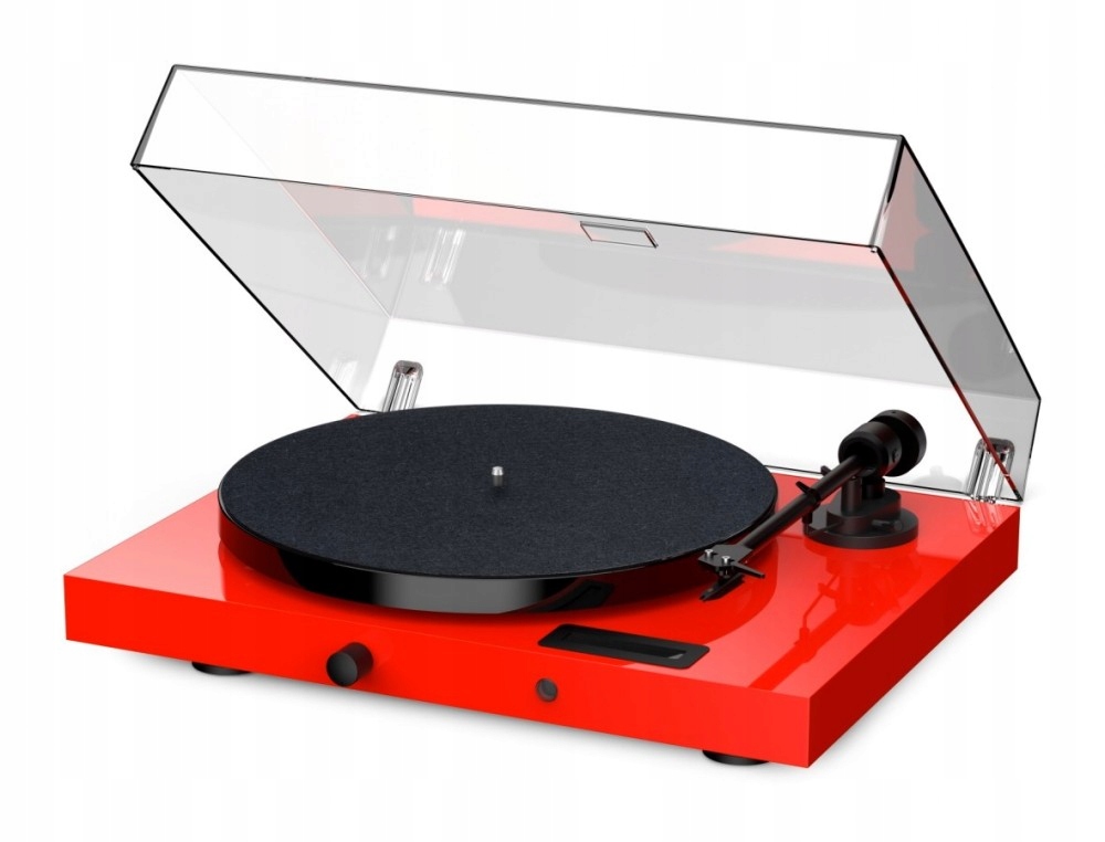 Pro-Ject JukeBox E1 OM5e Gramofon, systém vše v jednom Bluetooth, červený