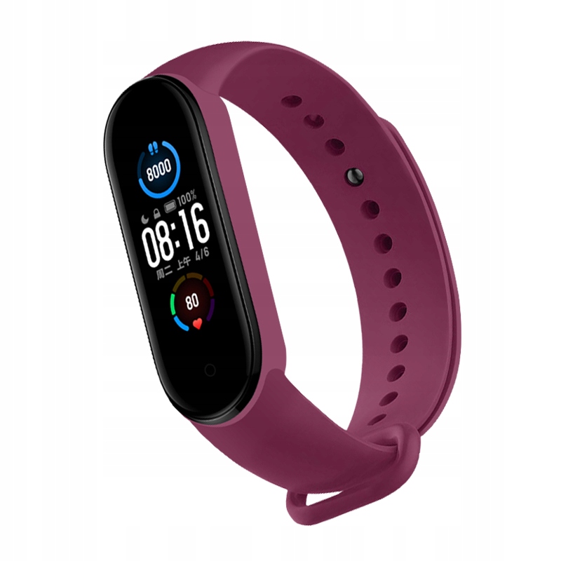 

Opaska Zamienna do MI Band 5/ MI Band 6 Purpura