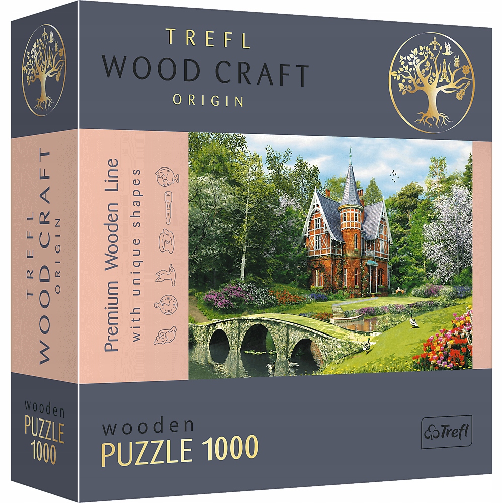 

Puzzle drewniane 1000 el Wiktoriański dom 20145