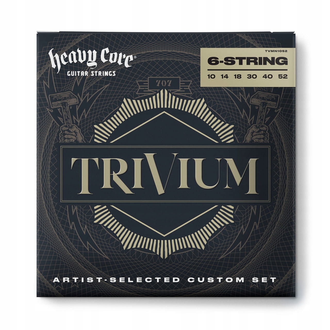 Struny Dunlop Trivium Heavy Core 10-52 (TVMN1052)
