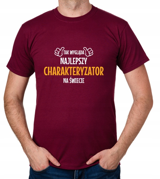 

koszulka Najlepszy Charakteryzator prezent