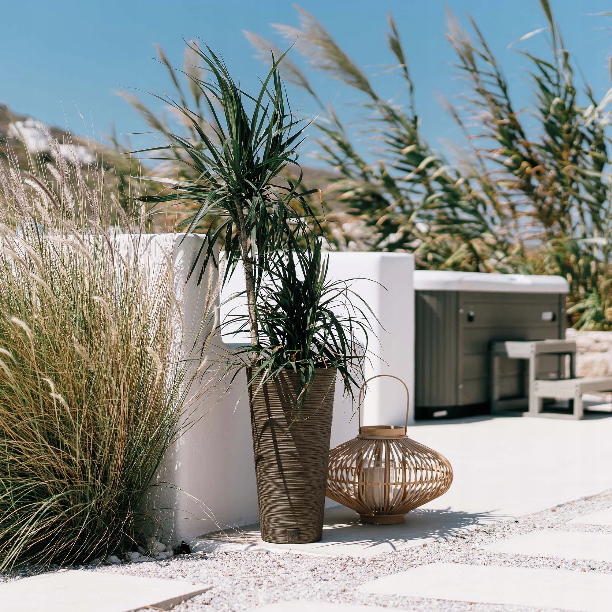 DONICA OGRODOWA DO DOMU NA TARAS OGRÓD WYSOKA x2 Stan opakowania oryginalne